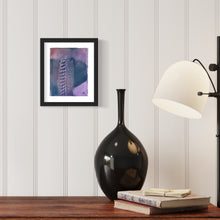 Load image into Gallery viewer, "Purple Feather Column"