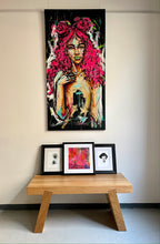 Load image into Gallery viewer, "Jackie" 10 x 12 Black Frame