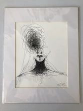 Load image into Gallery viewer, "Nameless" 11 x 14 Print with White Mat