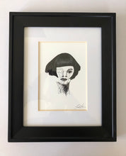 Load image into Gallery viewer, "Jackie" 10 x 12 Black Frame