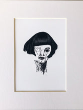 Load image into Gallery viewer, "Jackie" 8 x 10 Print with White Mat