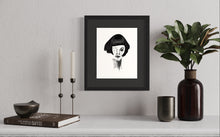 Load image into Gallery viewer, "Jackie" 11 x 14 Print with Black Mat