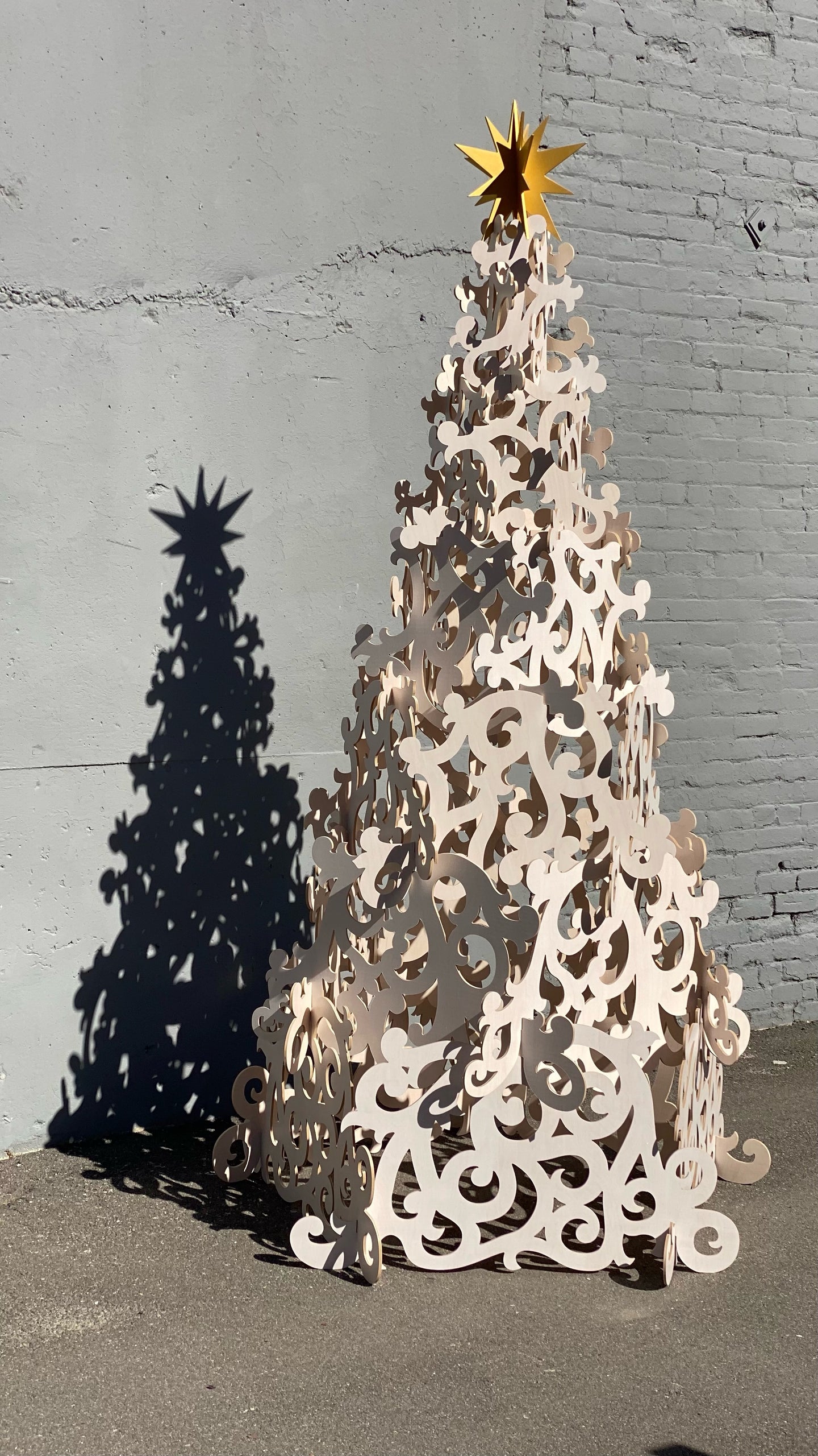 8.5 Foot Christmas Tree - Natural