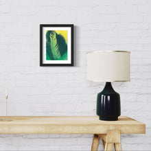 Load image into Gallery viewer, &quot;Yellow Green Feather Column&quot;
