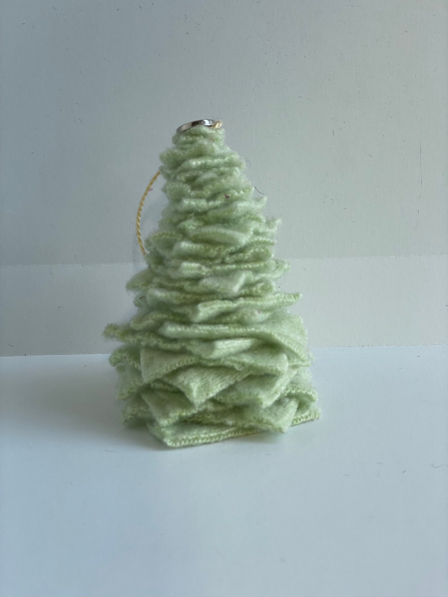Green Sherbet Cashmere Tree Ornament