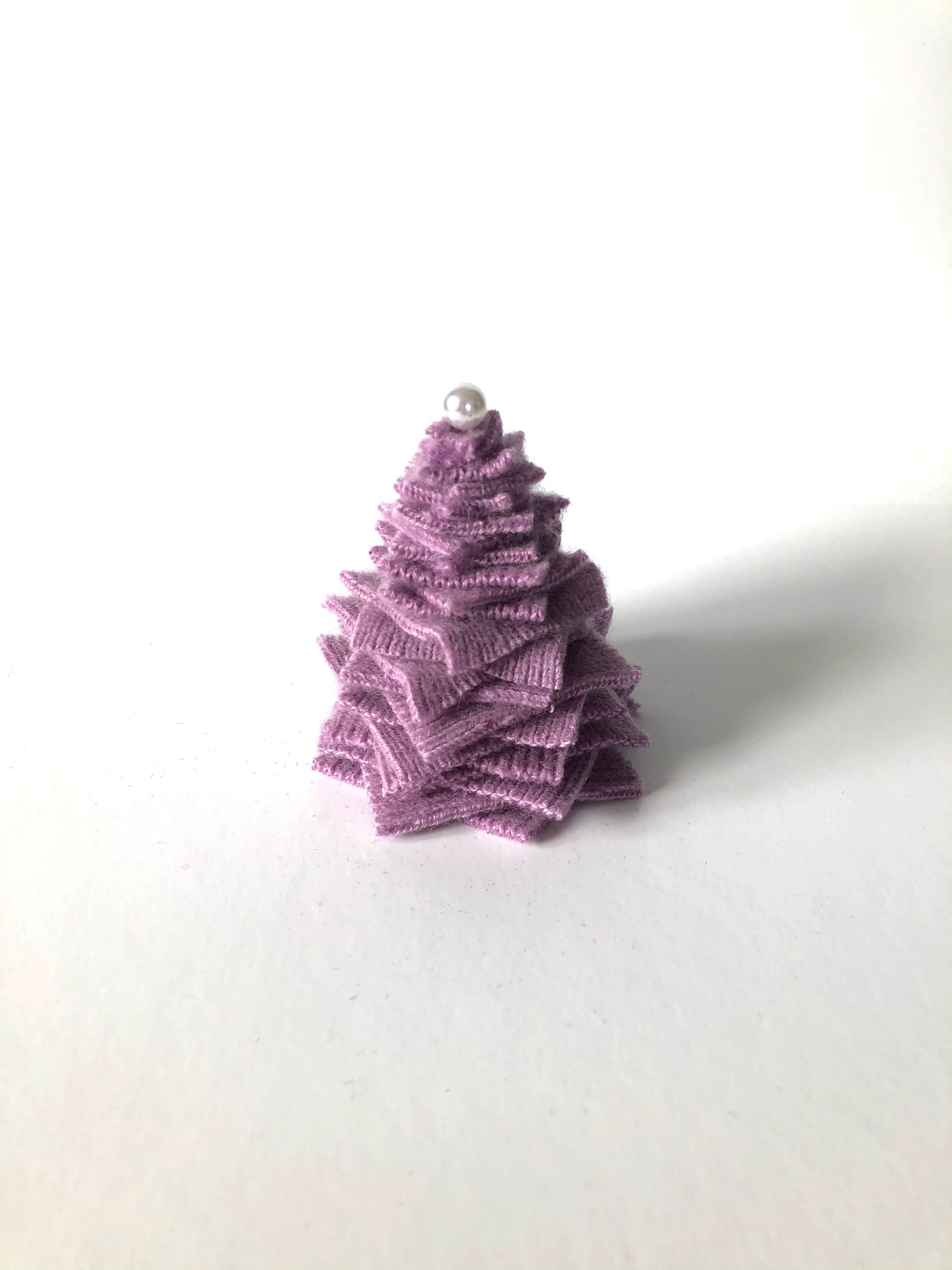 Lilac Cashmere Tree Ornament