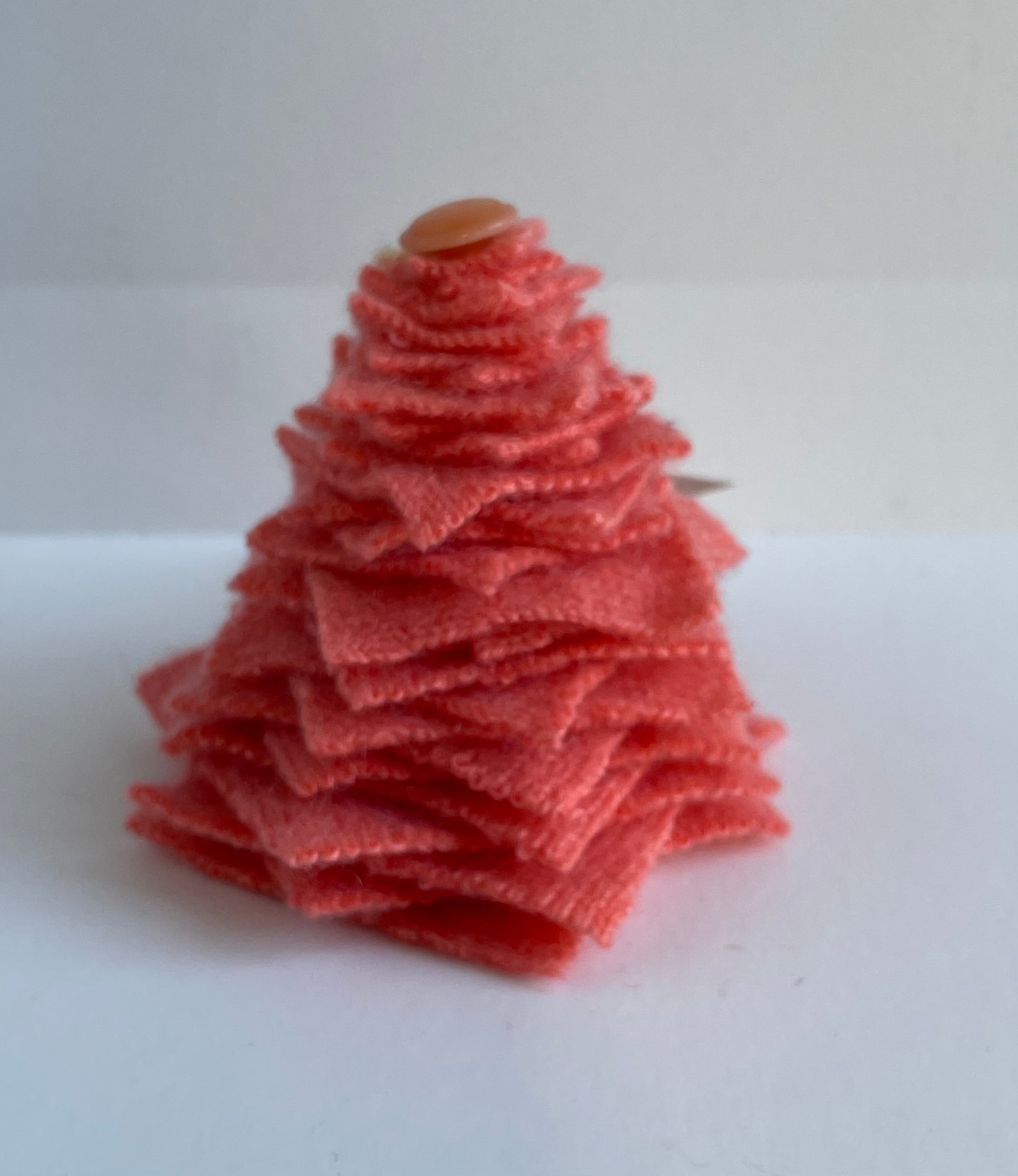 Orange Sherbet Cashmere Tree Ornament